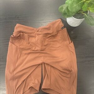 LICI Brown Athletic Shorts
